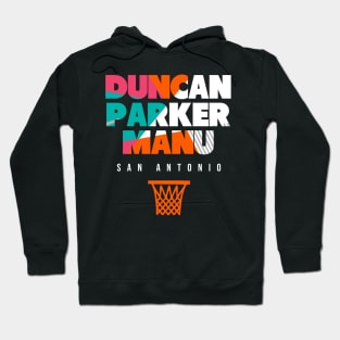 San Antonio Throwback Basketball Hoodie